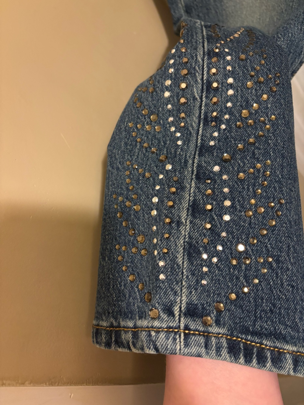 NWT Levi's 501 C Embellished Women’s Sz12 Curvy Jeans